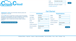 Desktop Screenshot of cliquecloud.com
